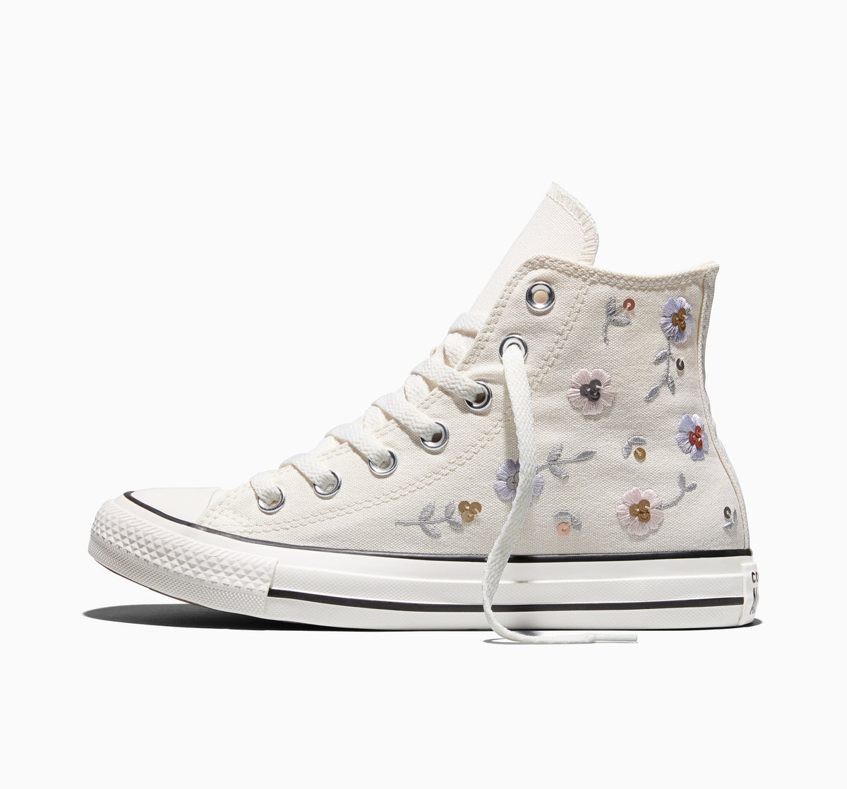 Chuck Taylor All Star Sequin Flowers