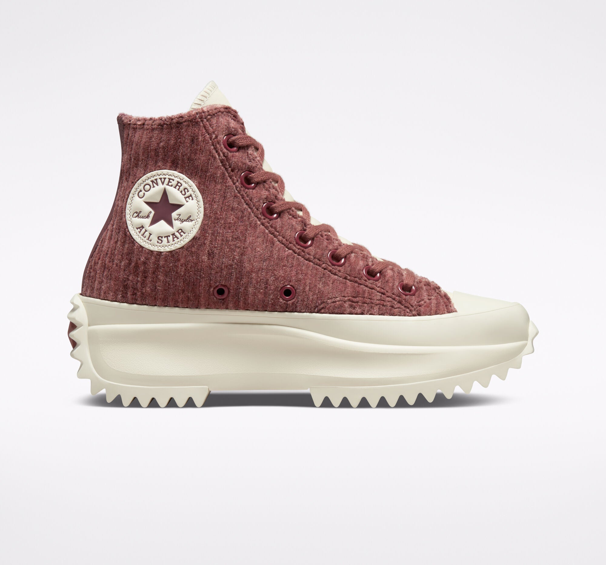 b0620 CONVERSE RUN STAR HIKE 厚底 22cm Converse Run Star Hike Ox Platform (Black/White/Gum