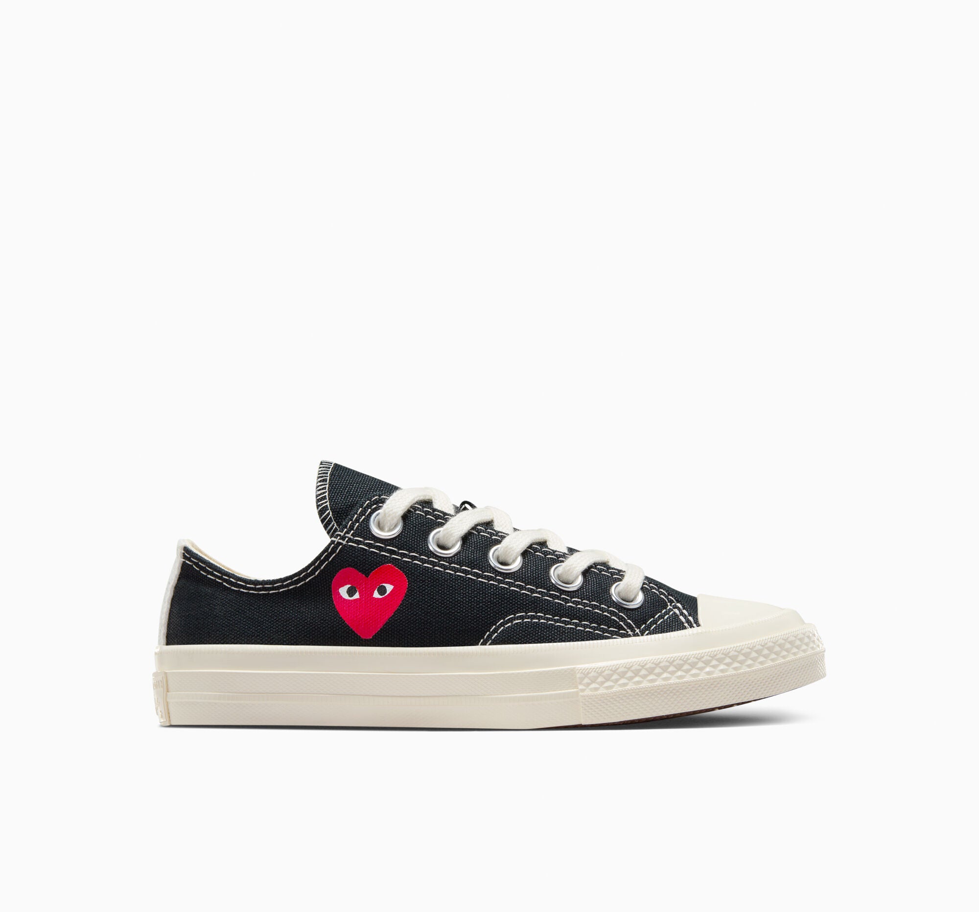 Converse X Comme des Garçons PLAY Chuck 70 OG Single Heart Low Top