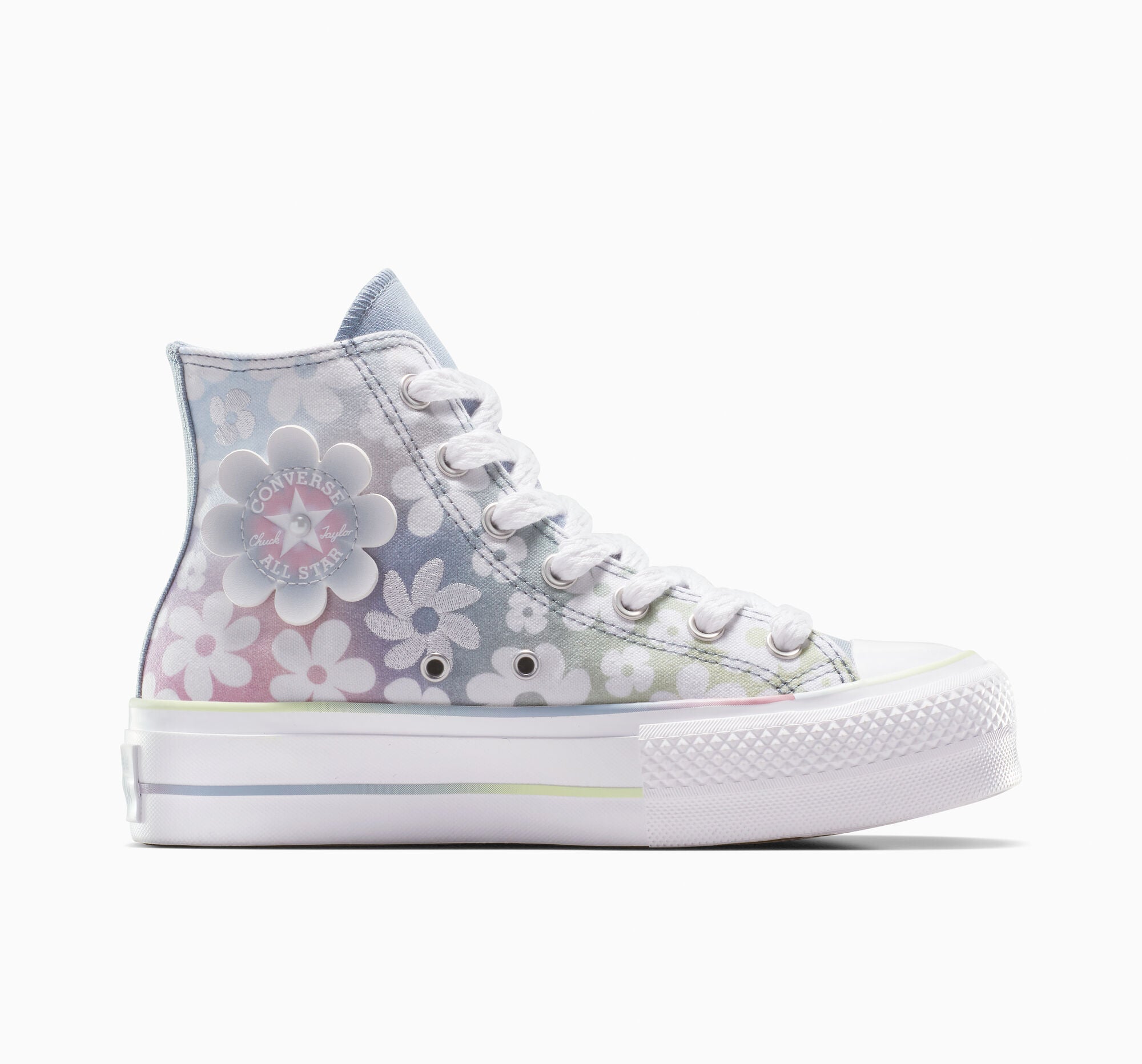 Chuck Taylor All Star Lift Platform Gradient Flowers High Top