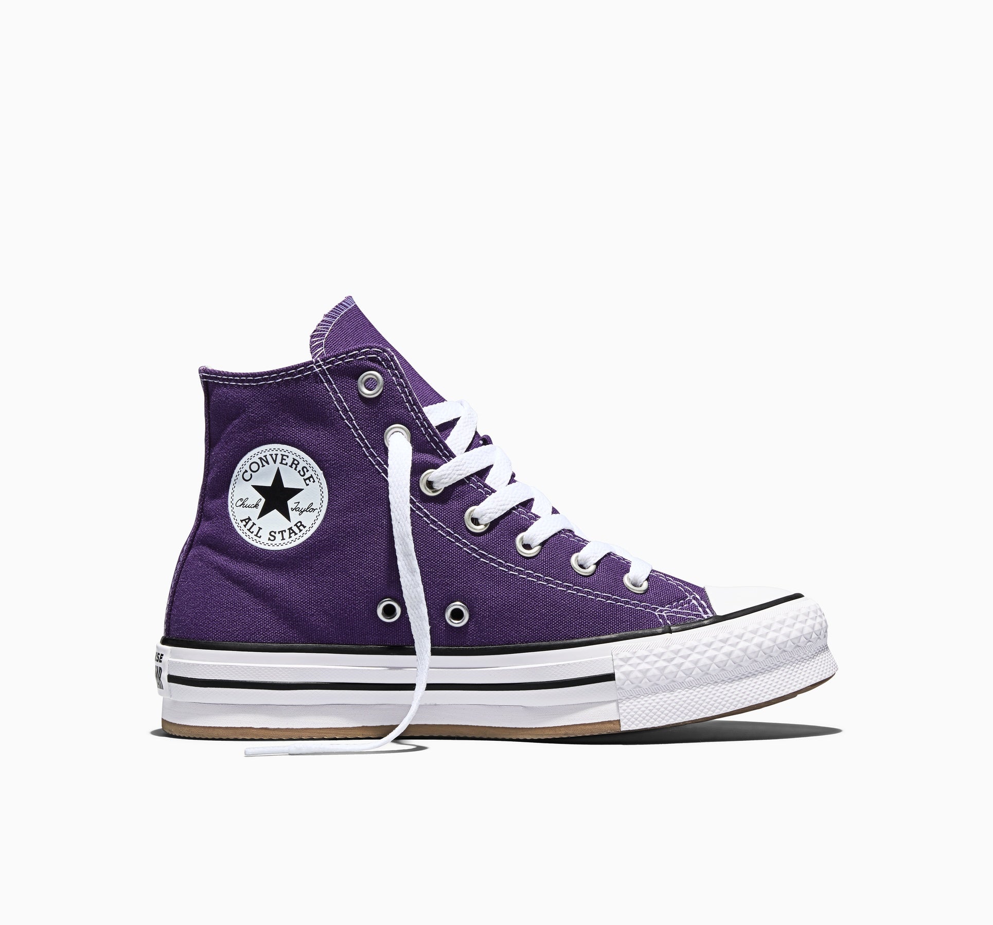 warrenslove 紫 Kids' Converse Chuck Taylor All Star Eva Lift Canvas Platform High