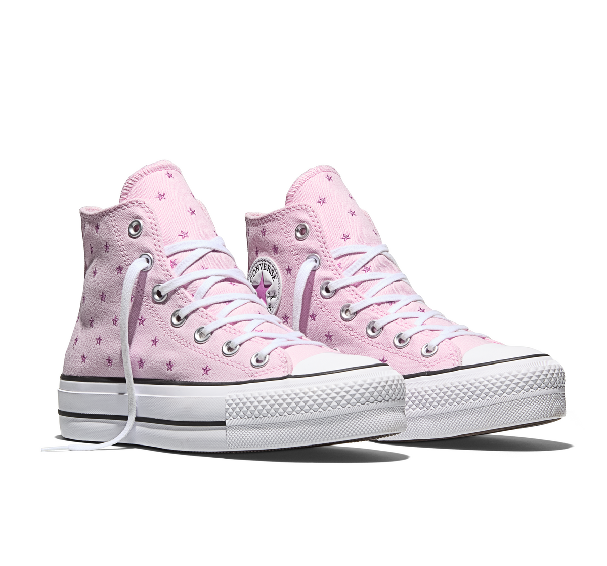 Chuck Taylor All Star Lift Platform Embroidered Stars