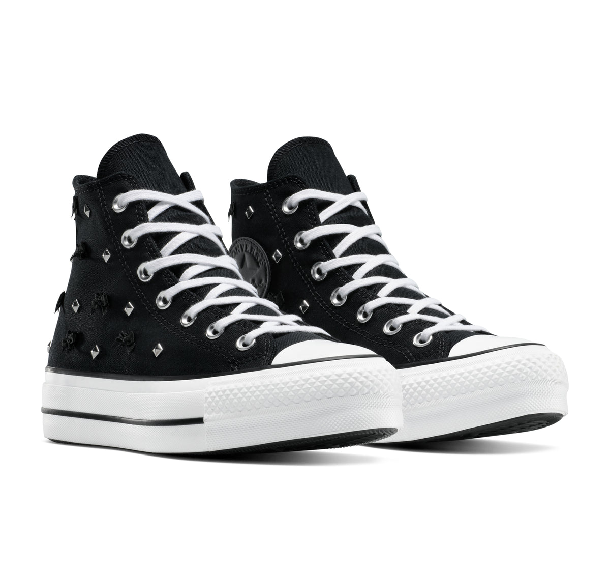 Chuck Taylor All Star Lift Platform Bows & Studs