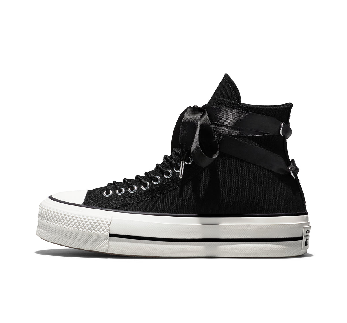 Chuck Taylor All Star Lift Platform Silver Studs