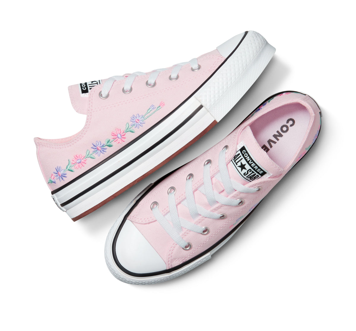 Chuck Taylor All Star EVA Lift Platform Embroidered Florals