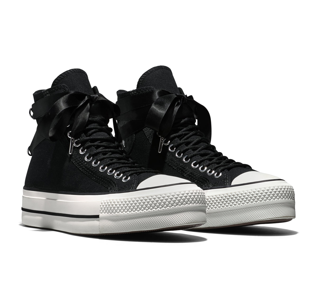 Chuck Taylor All Star Lift Platform Silver Studs