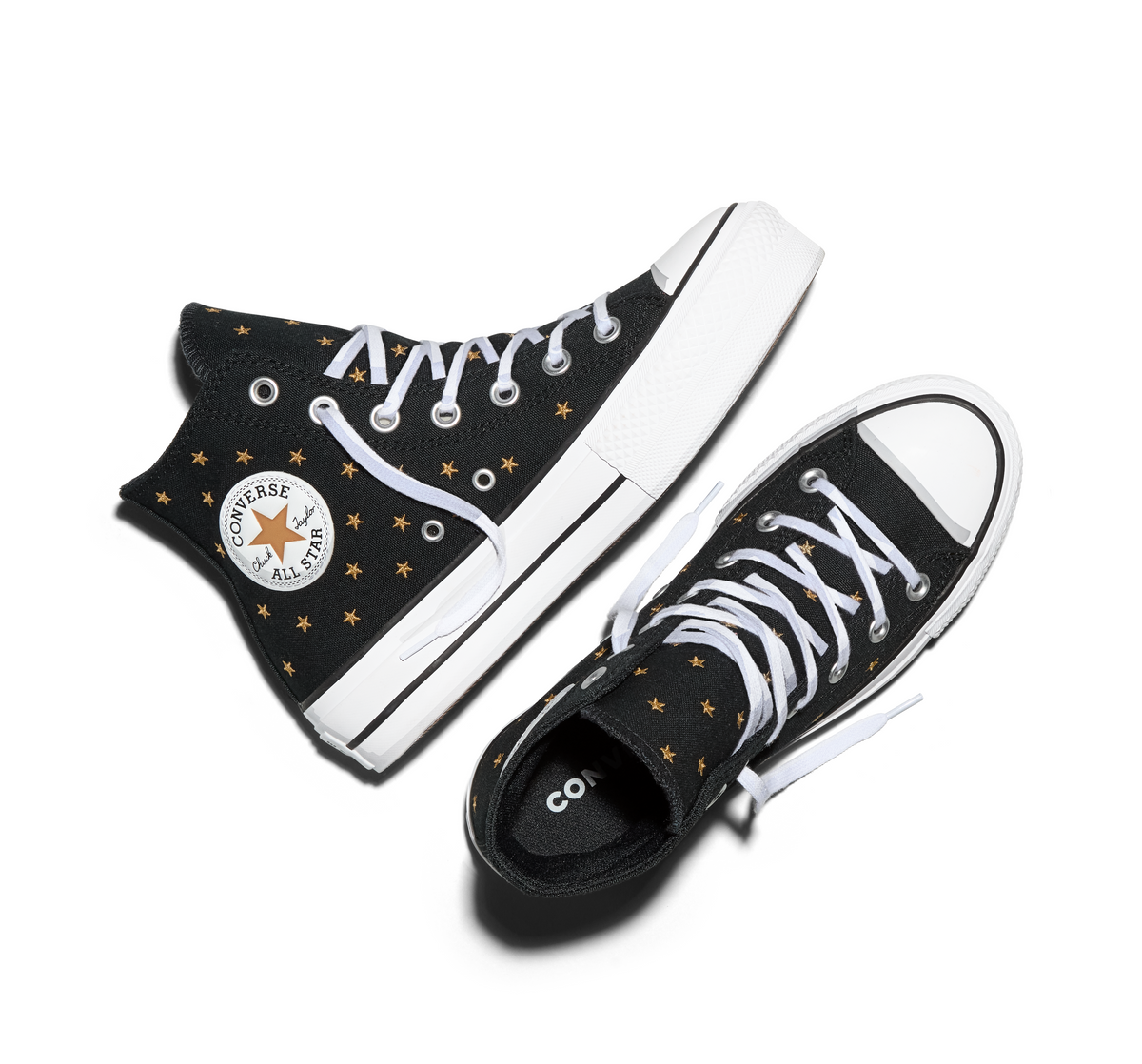 Chuck Taylor All Star Lift Platform Embroidered Stars