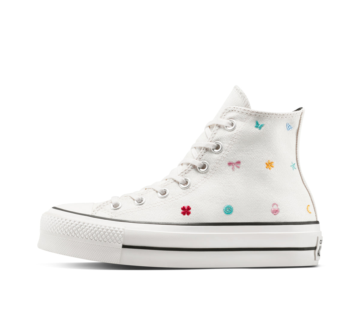 Chuck Taylor All Star Lift Platform Embroidered Doodles