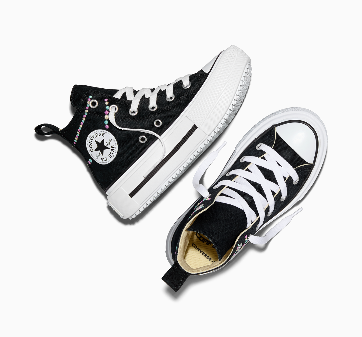 Chuck Taylor All Star Lift Platform Polka Dots