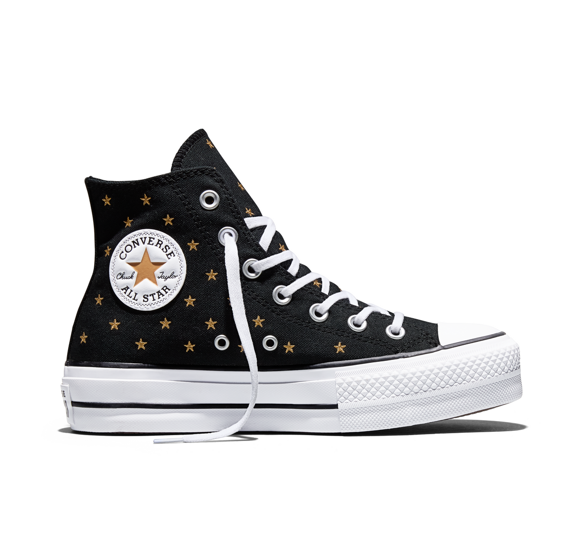 Chuck Taylor All Star Lift Platform Embroidered Stars