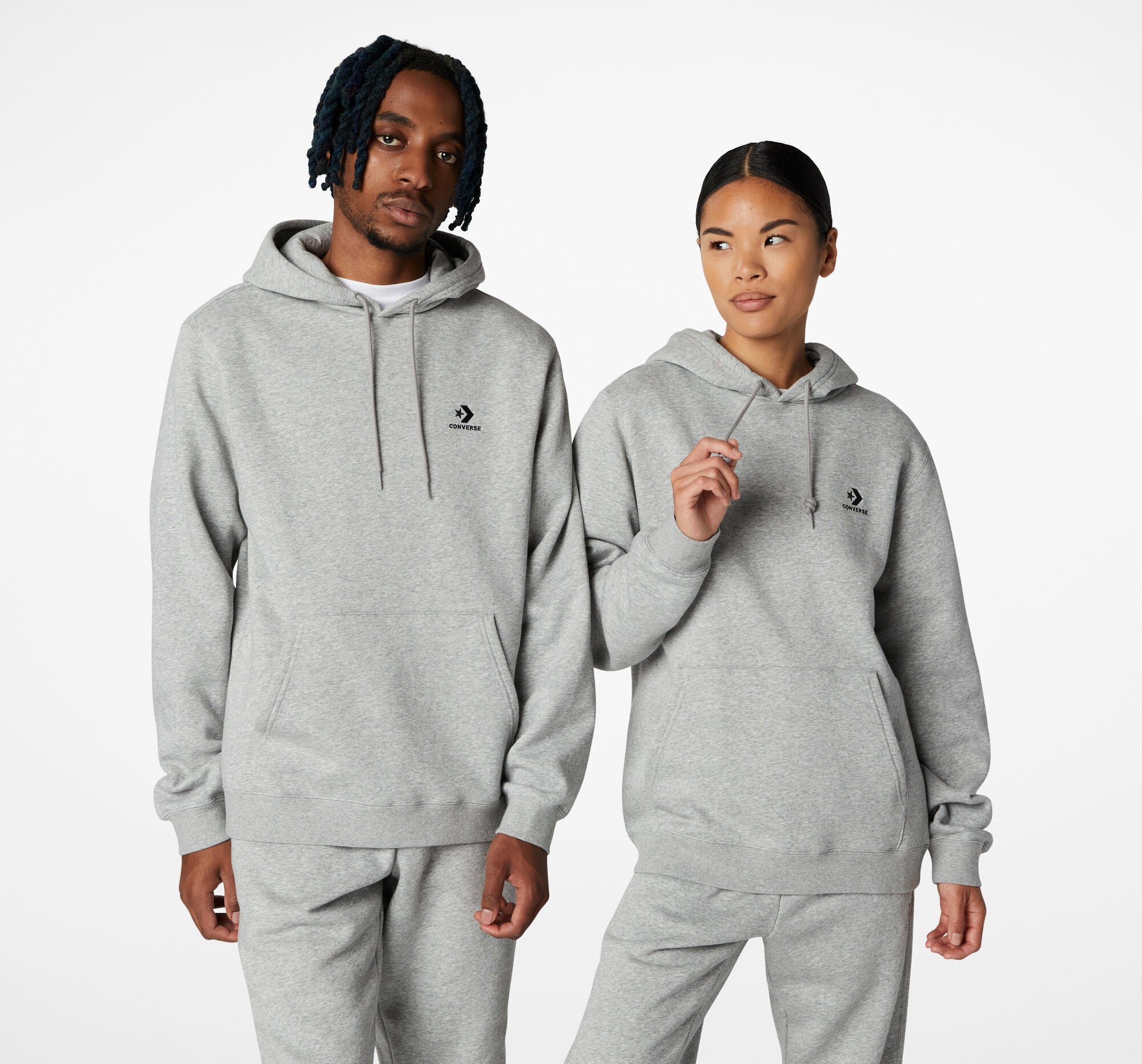 Converse Go-To Embroidered Star Chevron Standard Fit Hoodie