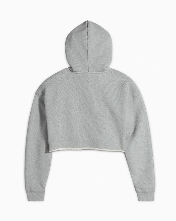 トップス Perverze 25AW CroppedHoodieKnit Top Gray Perverze 25AW CroppedHoodieKnit Top Gray 【公式通販】