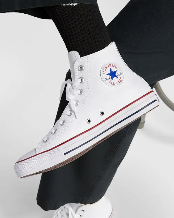 靴 CONVERSE STAR & BARS LEATHER CONVERSE 