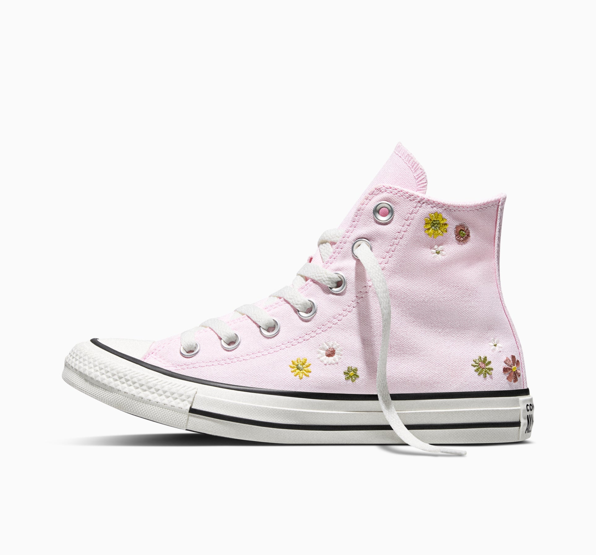 Chuck Taylor All Star brodées fleuries