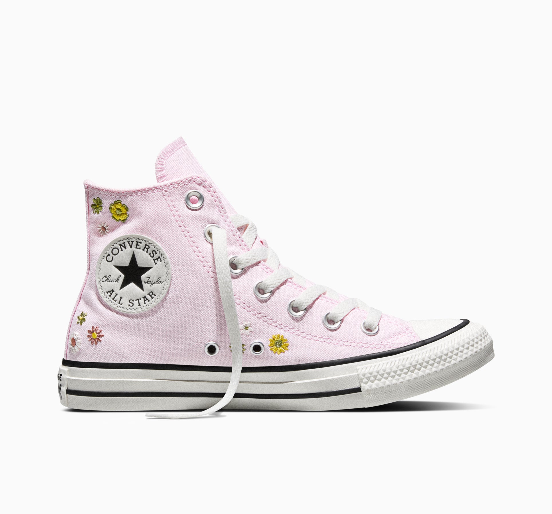 Chuck Taylor All Star brodées fleuries
