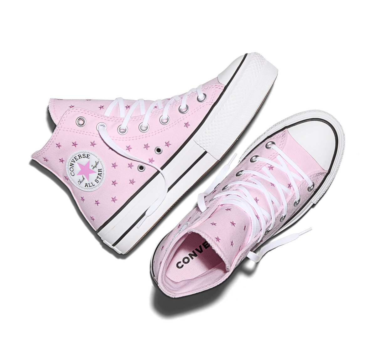 Chuck Taylor All Star Lift Platform Embroidered Stars