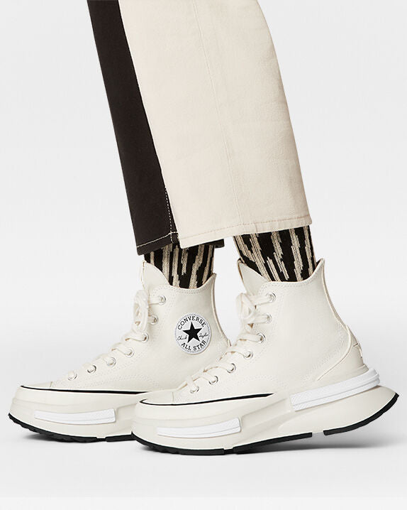 コンバース　ランスター　レガシー converse 送料無料】 RUN STAR LEGACY CX FOUNDATIONAL LEATHER HI BLACK