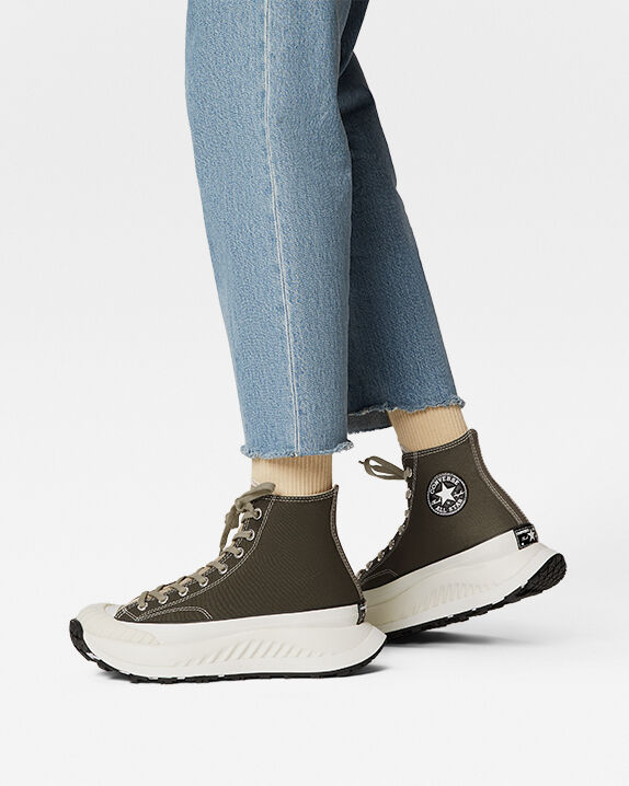 新品未使用　converse CHUCK 70 AT-CX HI 24cm Converse Men's Chuck 70 at-CX Platform High Top Sneakers