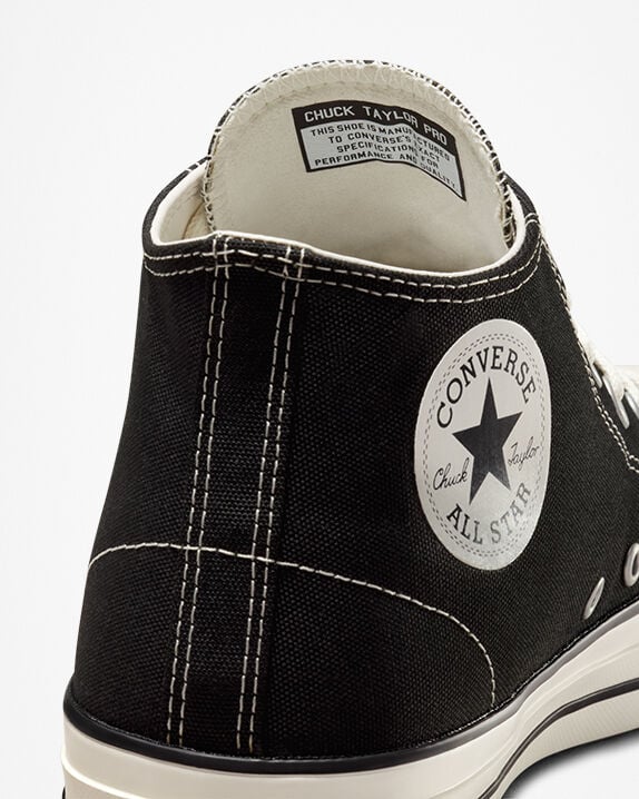 シューズ(男性用) CONS CHUCK TAYLOR PRO MID converse 26cm CONVERSE CONS CTAS PRO HI SUEDE BLACK 【 コンバース チャック