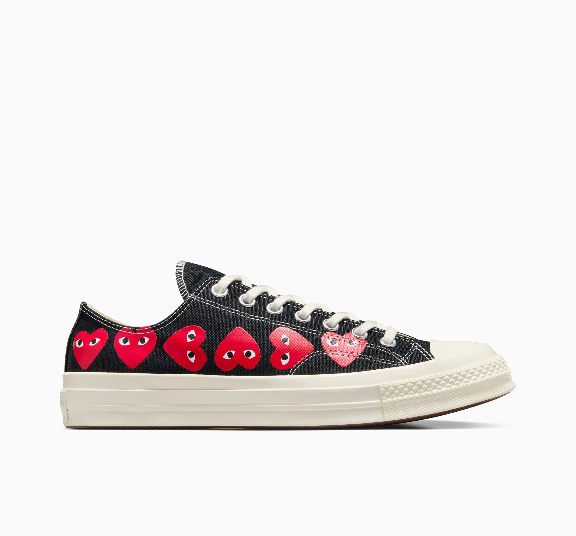お見舞い Chuck PLAY Garçons des Comme x Converse 70 Low Heart Multi 靴