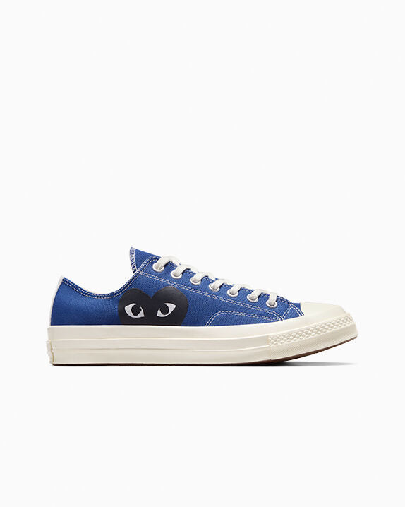 PLAY CDG CONVERSE: Chuck Taylor Low (Black) | DSMG E-SHOP
