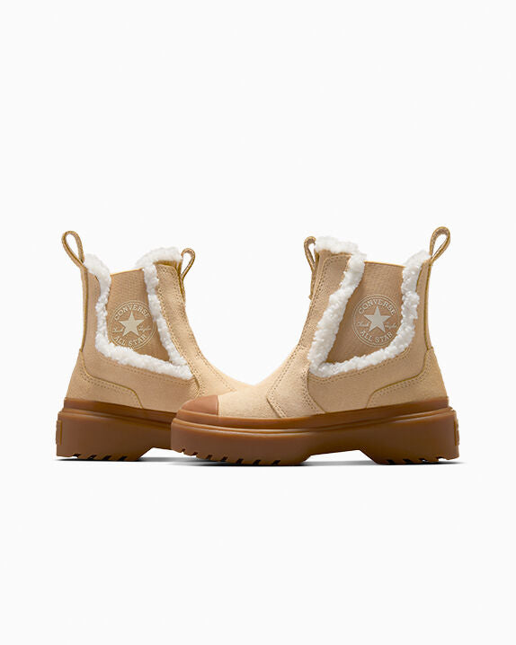 ブランデー Chelsea Chuck Taylor All Star Chelsea Lugged Suede High Top