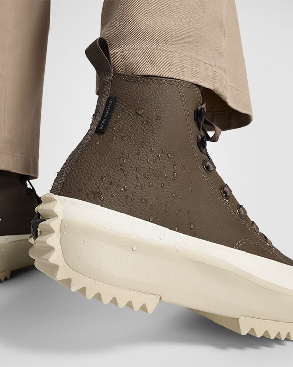 Run Star Hike Platform Weatherized Leather High Top | Converse Canada