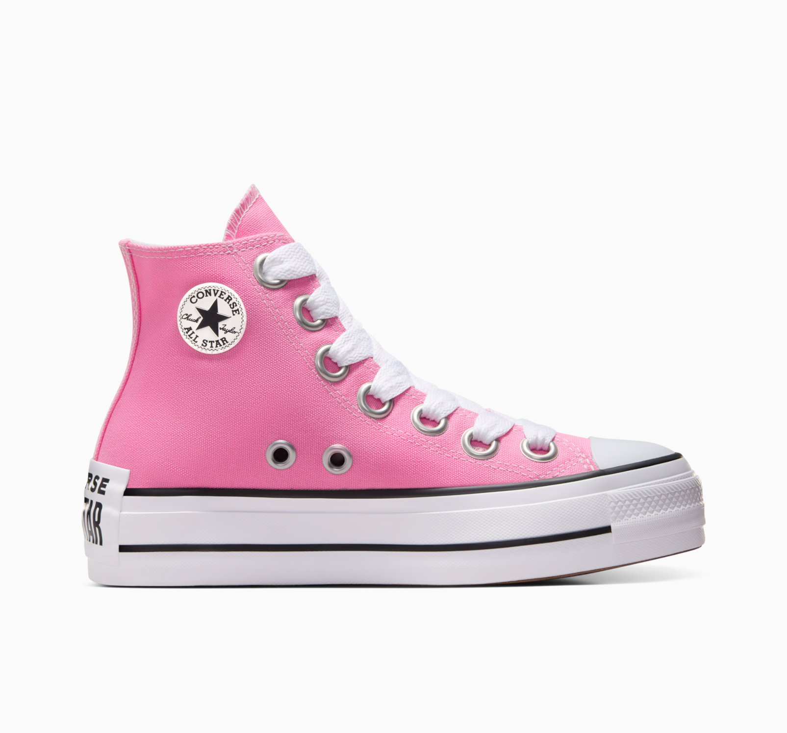 ★TOUT Y EST★ Yets Back Pink Silver YTPS Chuck Taylor All Star Lift Platform Sketch High Top