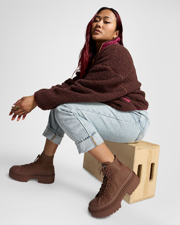 Chuck Taylor All Star Lugged Heel Platform Waterproof High Top