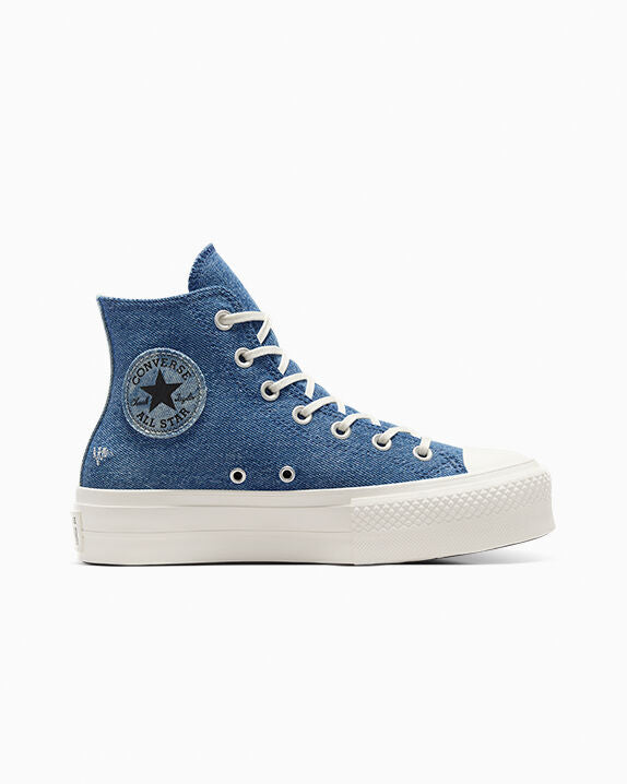 High Top Converse Renew Jeans Chuck Taylor All Star Lift Platform