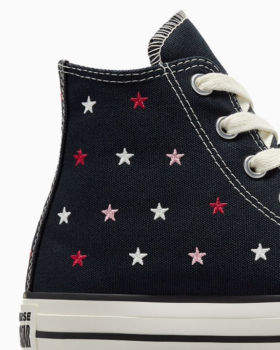 *AKRH☆^ - ^☆♡20 Converse Chuck Taylor All Star Love Me White & Red High Top