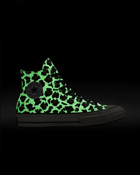 ♡♡♡ Chuck 70 Glow-In-The-Dark Leopard Print High Top | Converse