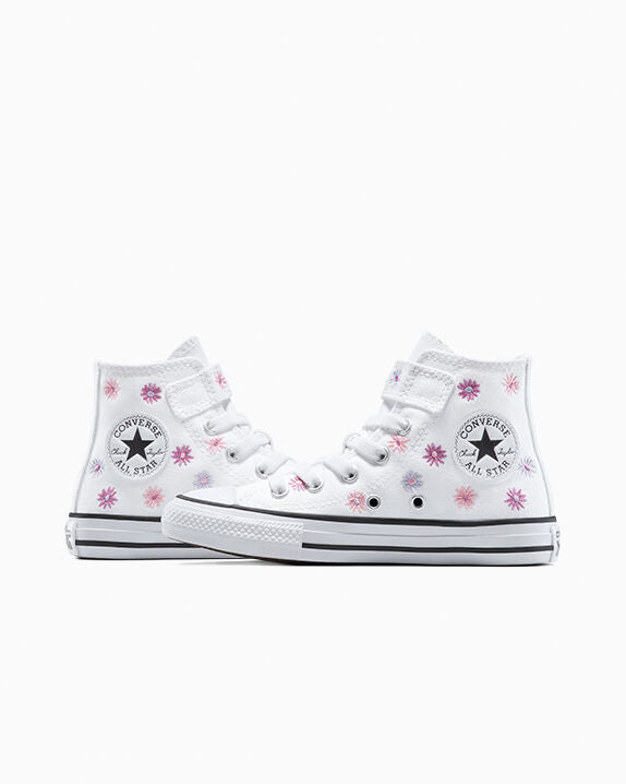 ♡A♡ Converse All Star (R) Daisy Flower HI Sneakers, White (Off