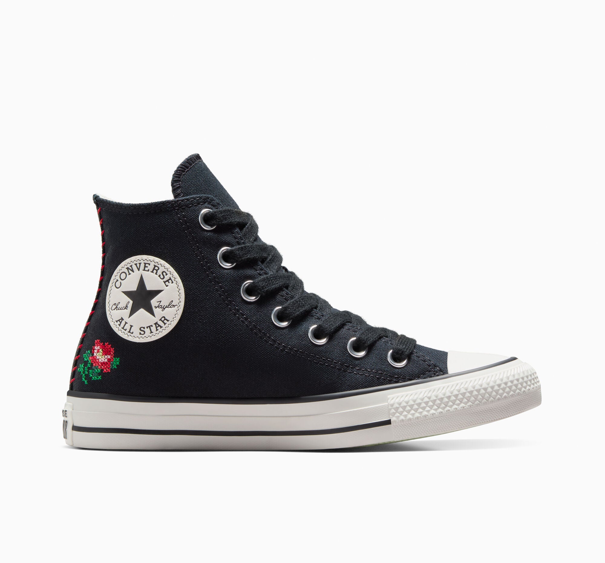 Chuck Taylor All Star Rose Cross Stitch High Top | Converse