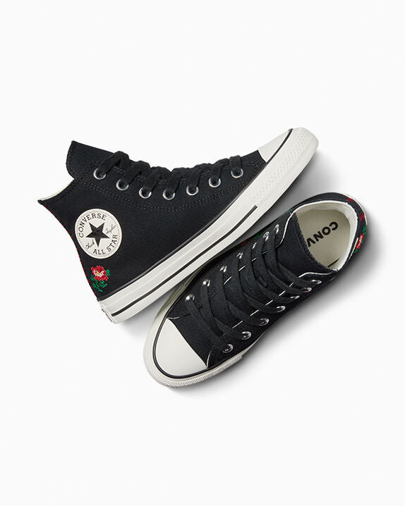 M♡ Chuck Taylor All Star Rose Cross Stitch High Top | Converse