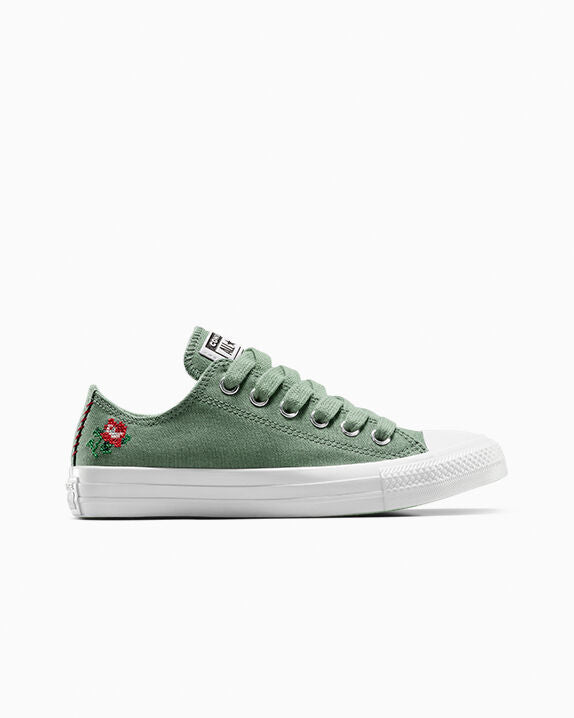 Chuck Taylor All Star Rose Cross Stitch Low Top | Converse