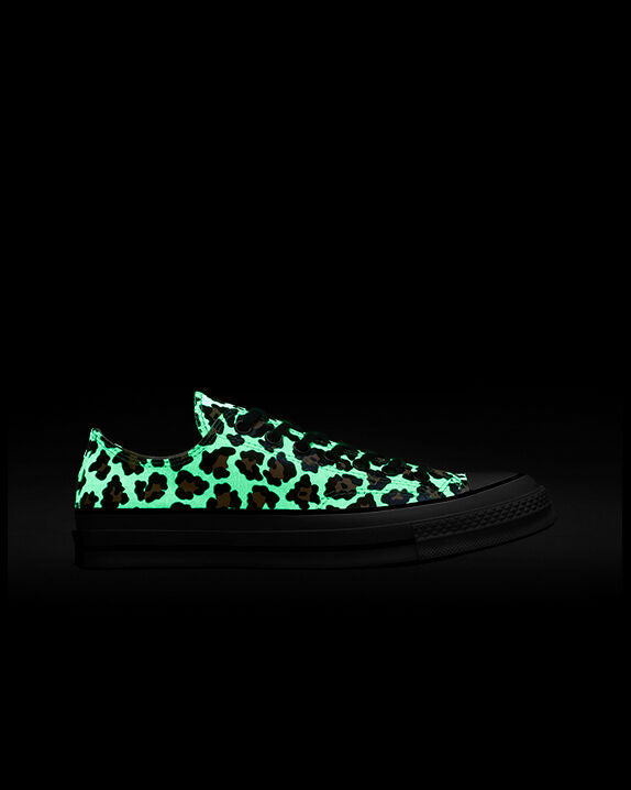 Chuck 70 Glow-In-The-Dark Leopard Print Low Top | Converse