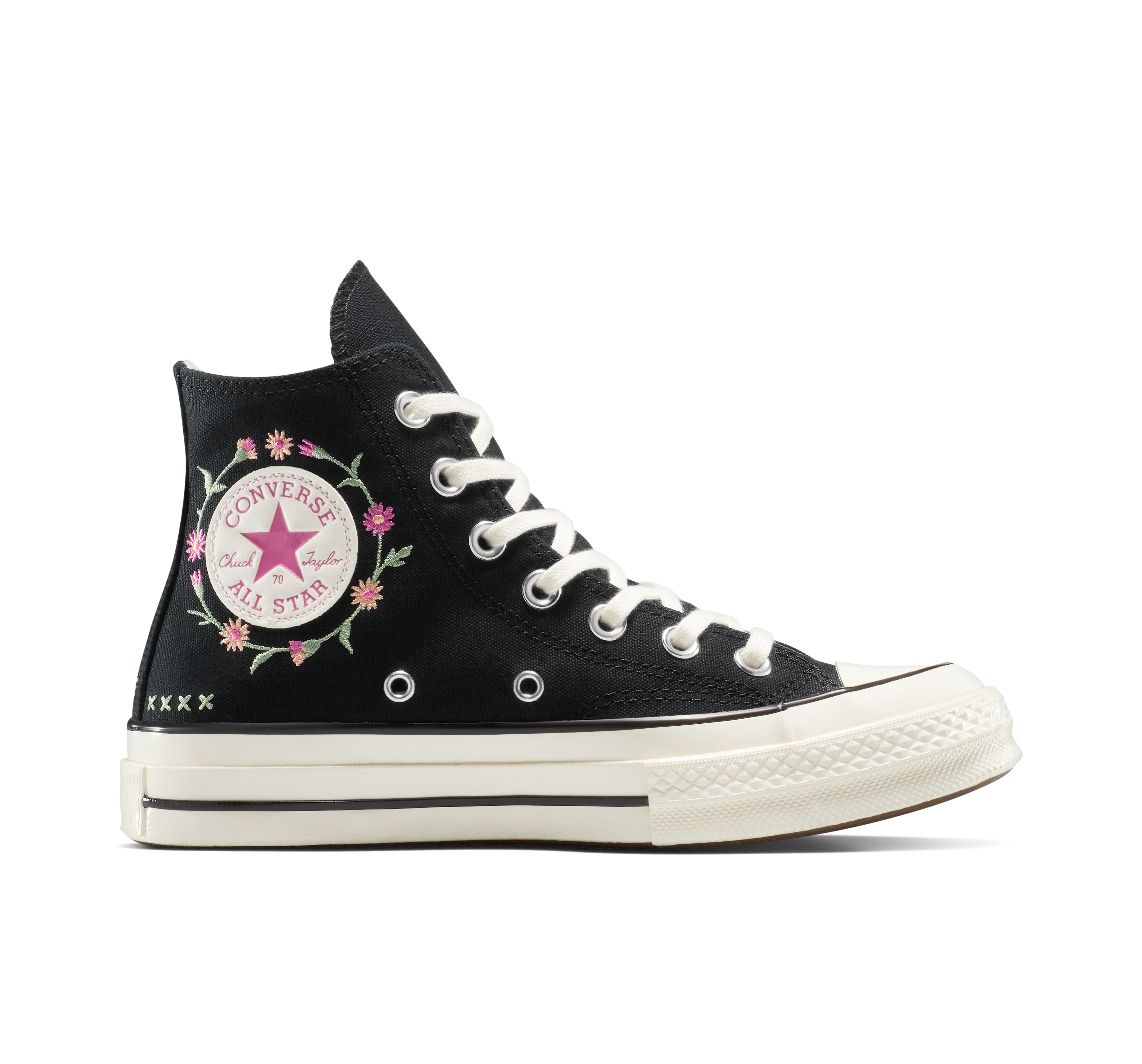 83✮*。゜ Chuck 70 Embroidered Flowers High Top | Converse Canada