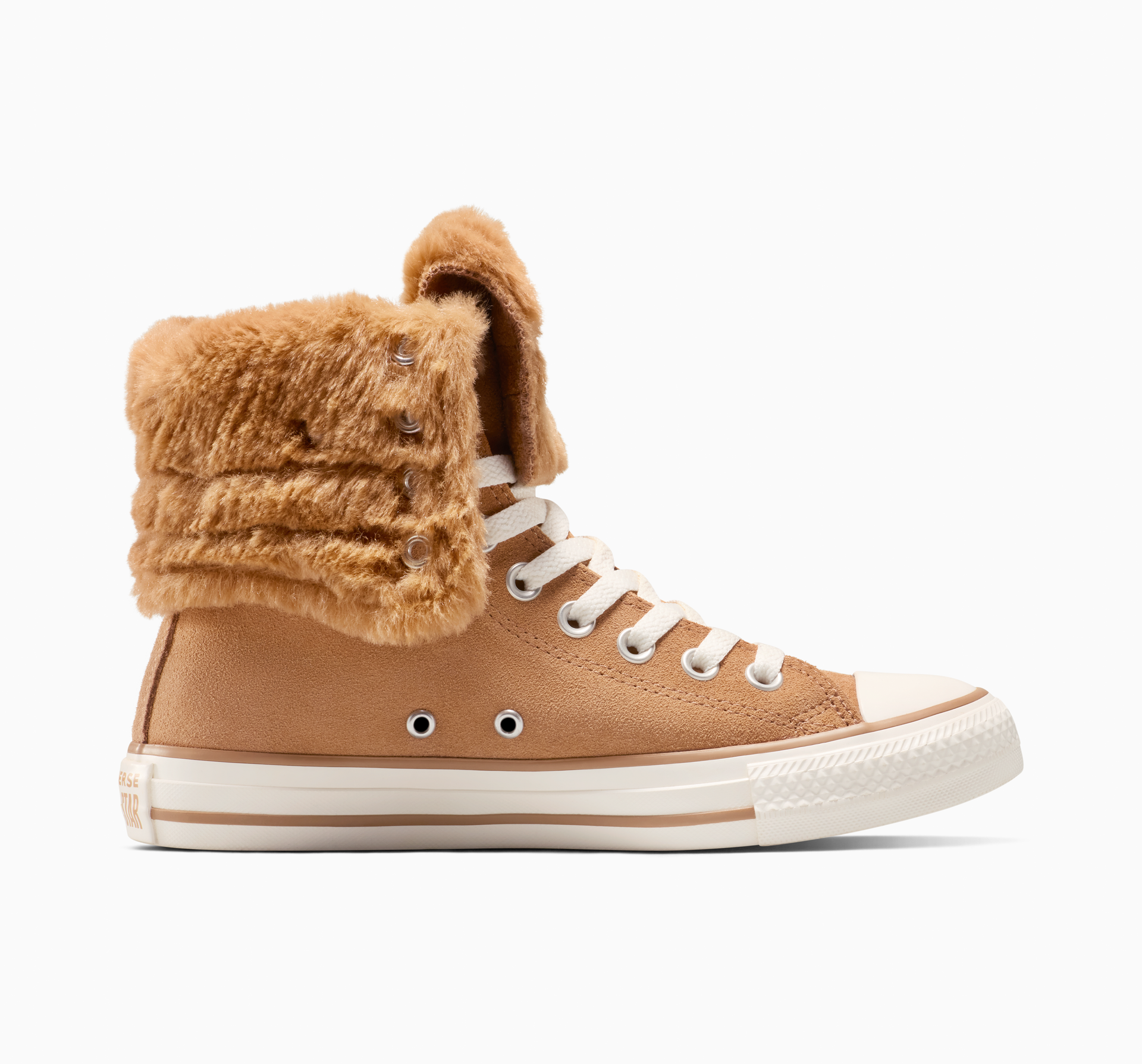 Chuck Taylor All Star Fold Over XHi Faux Fur | Converse Canada