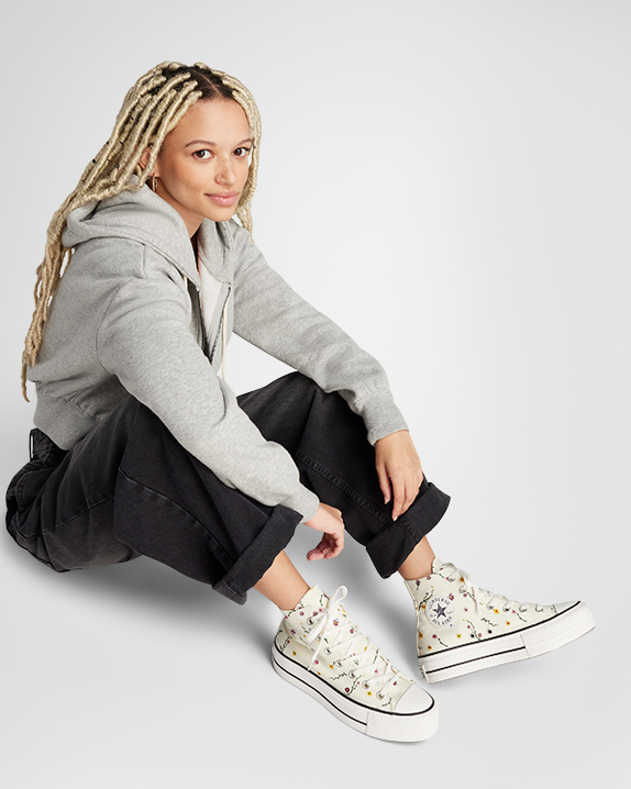 Chuck Taylor All Star Lift Platform Embroidered Blooms | Converse Chuck Taylor All Star Lift Platform Embroidered Blooms | Converse