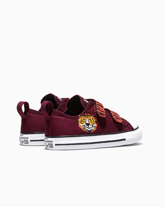 #color_Deep Bordeaux/Gold Palm/White