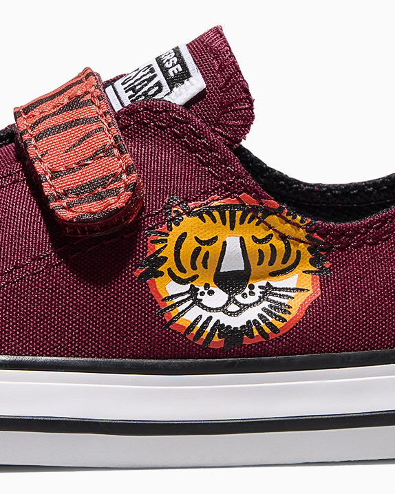 #color_Deep Bordeaux/Gold Palm/White