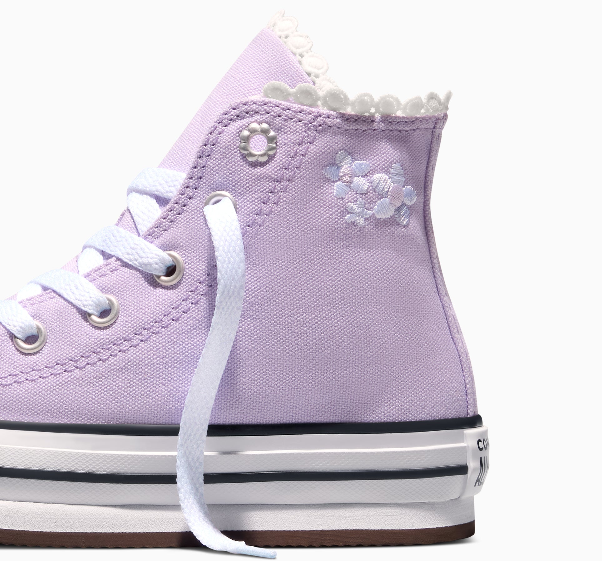 Chuck Taylor All Star EVA Lift Platform Bubble Flowers