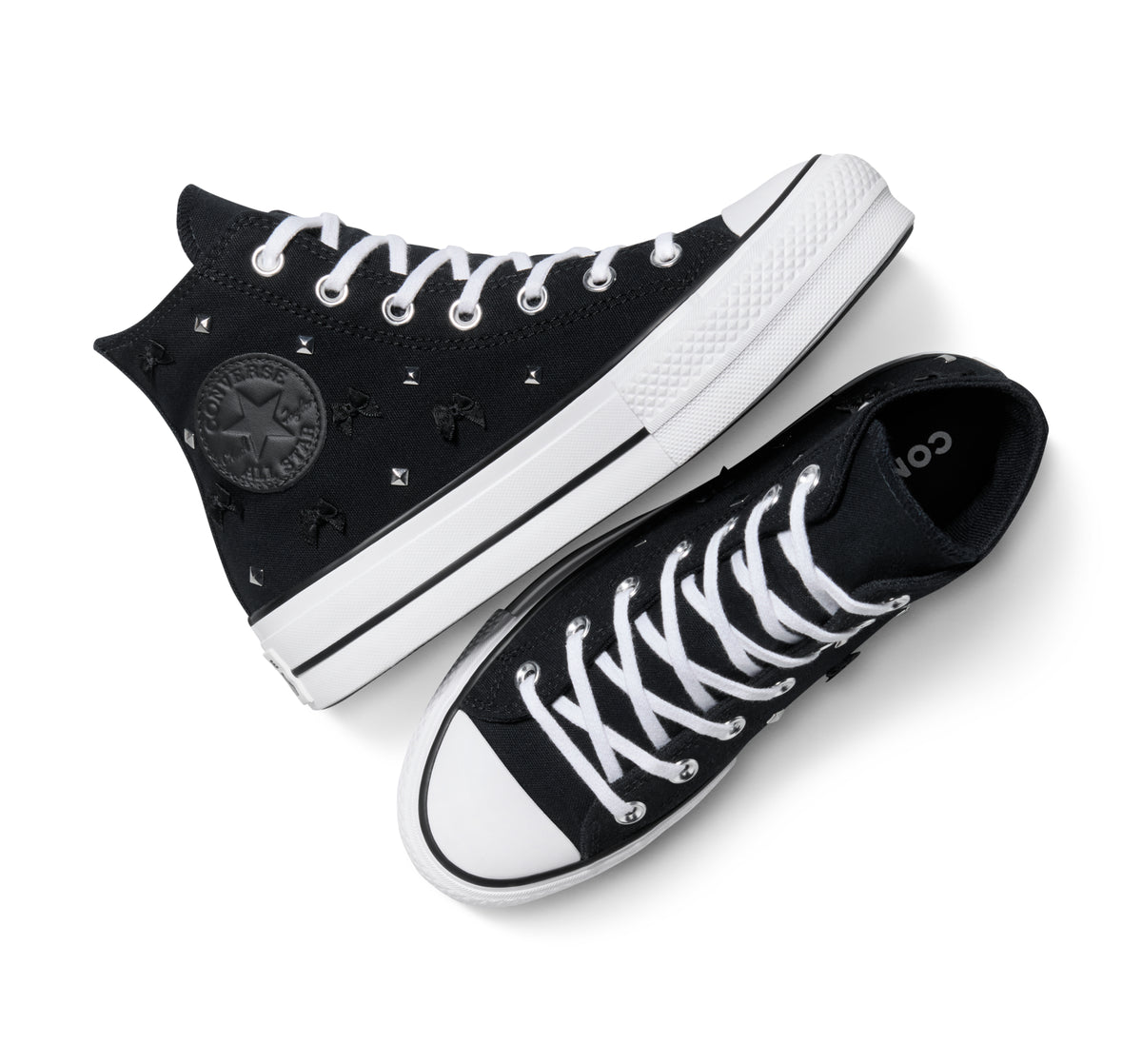 Chuck Taylor All Star Lift Platform Bows & Studs