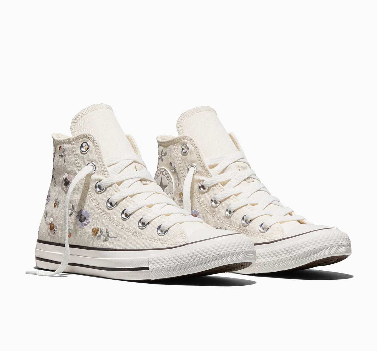 Chuck Taylor All Star Sequin Flowers