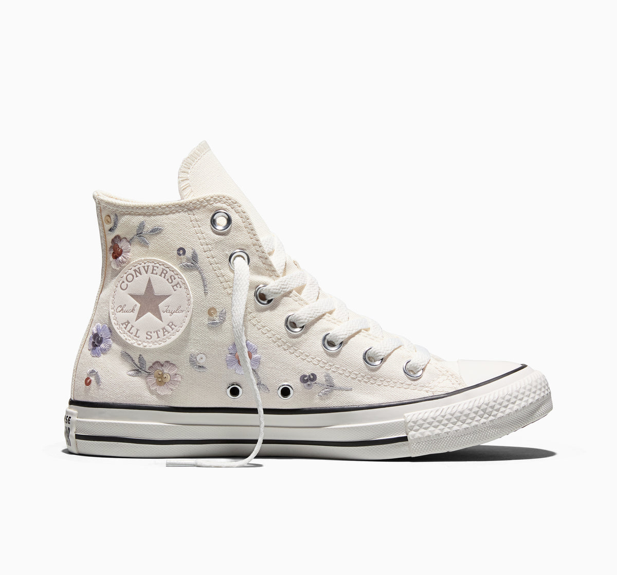 Chuck Taylor All Star Sequin Flowers