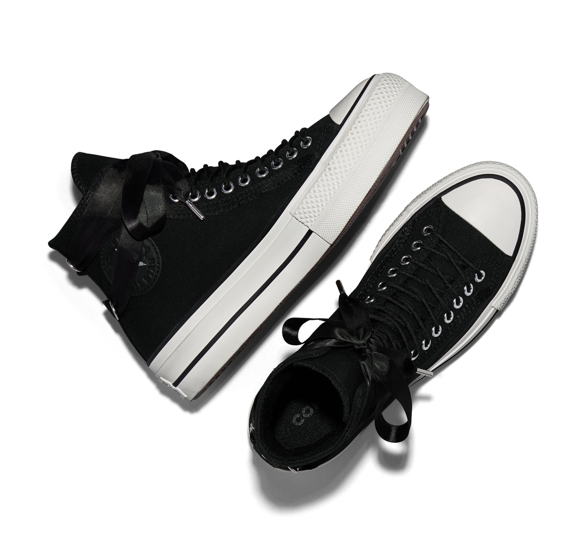 Chuck Taylor All Star Lift Platform Silver Studs