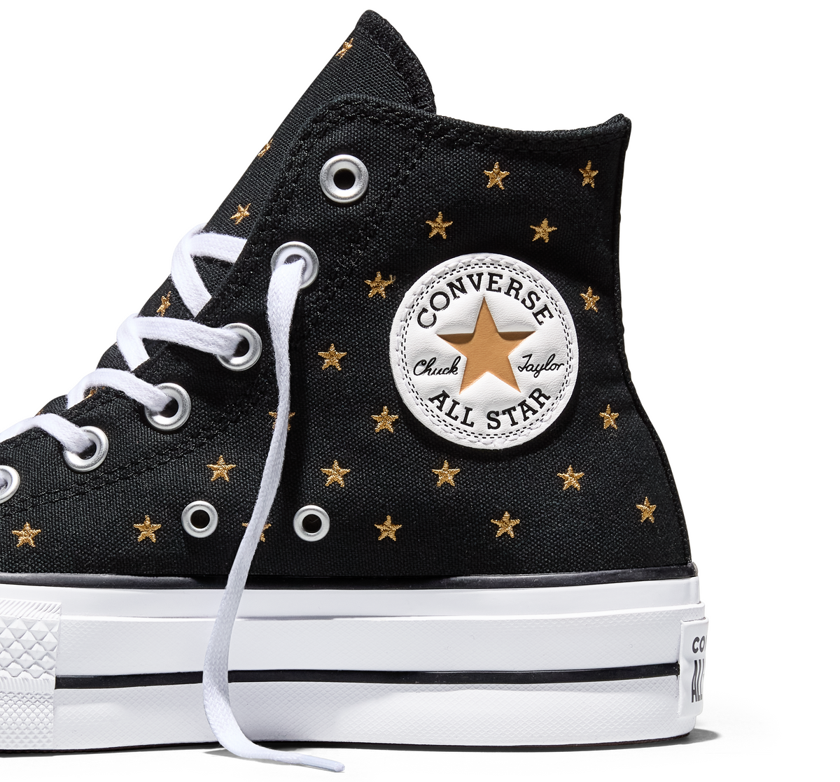 Chuck Taylor All Star Lift Platform Embroidered Stars