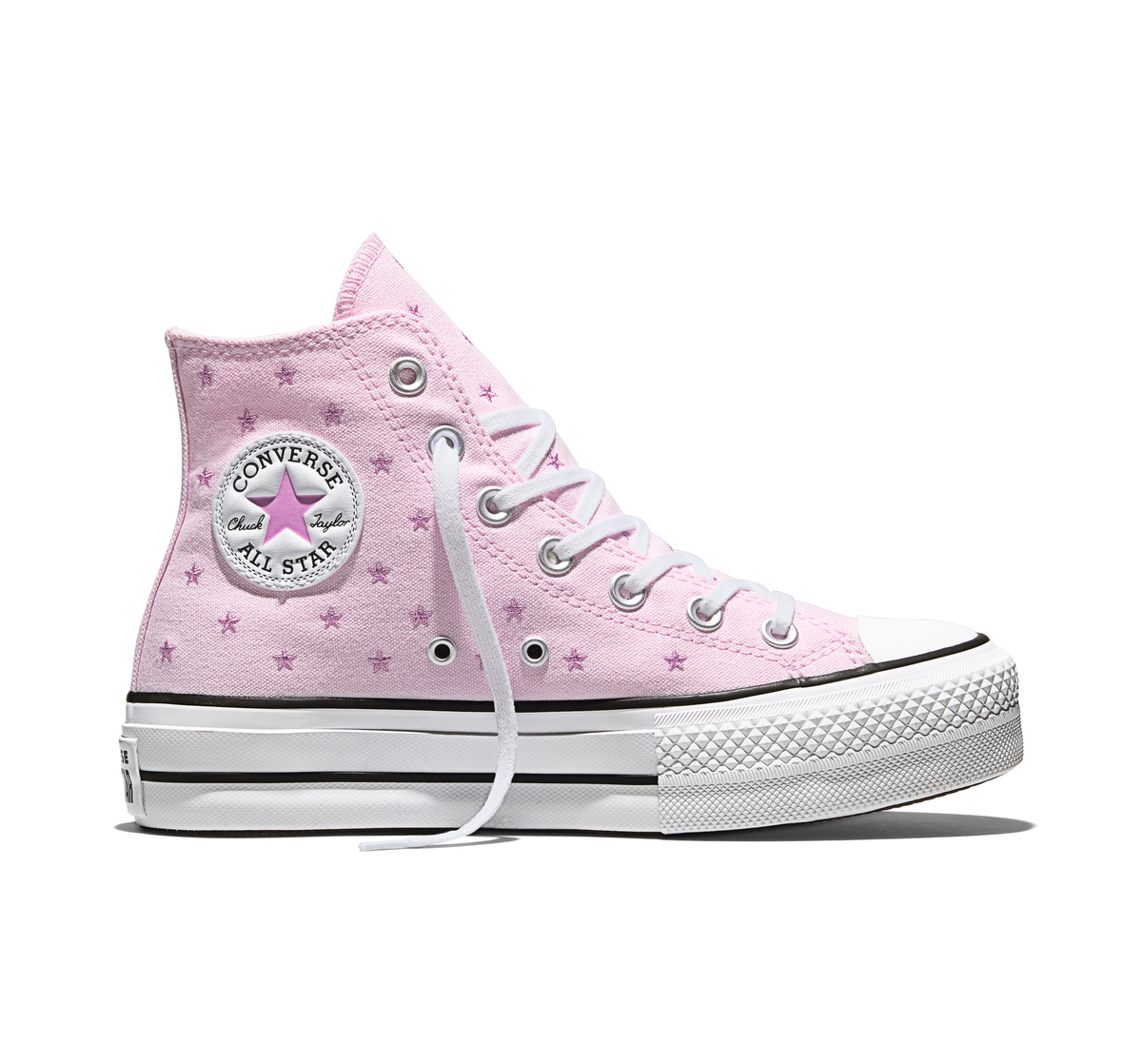 Chuck Taylor All Star Lift Platform Embroidered Stars