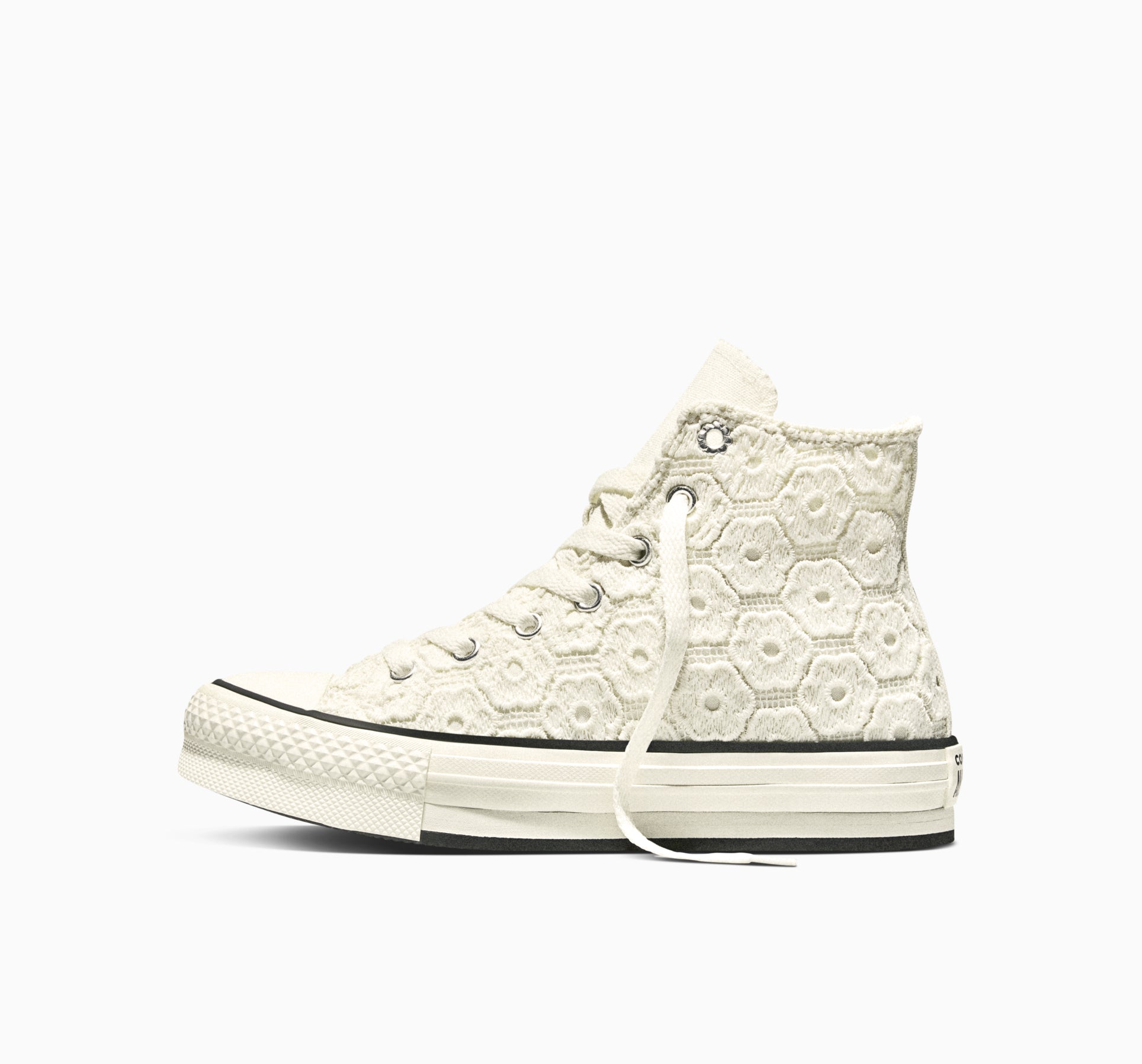 Chuck Taylor All Star EVA Lift Plateforme Crochet Floral